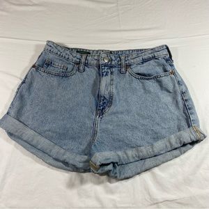 Highest Rise Mom Shorts Wild Fable 10/30R Rolled up Woman’s Jean Shorts …
